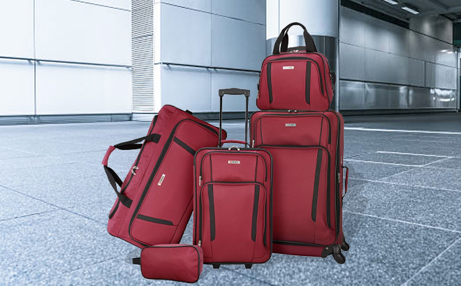 5-Piece Luggage Set $67 Shipped at Macy’s